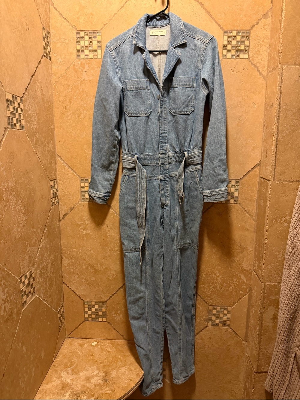 Lucky Brand denim jumpsuit